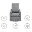 Chaise berçante pivotante Adley-128731826