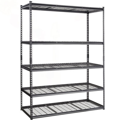 Étagère de rangement robuste à 5 niveaux avec capacité de 2000 lb