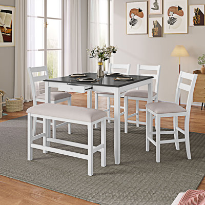 6 - Person Four Leg Dining Set