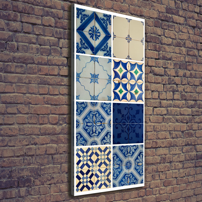 Portuguese Tiles - Wrapped Canvas Print