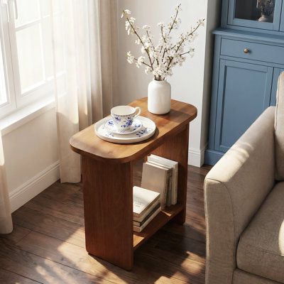 Solid Wood Frame End Table