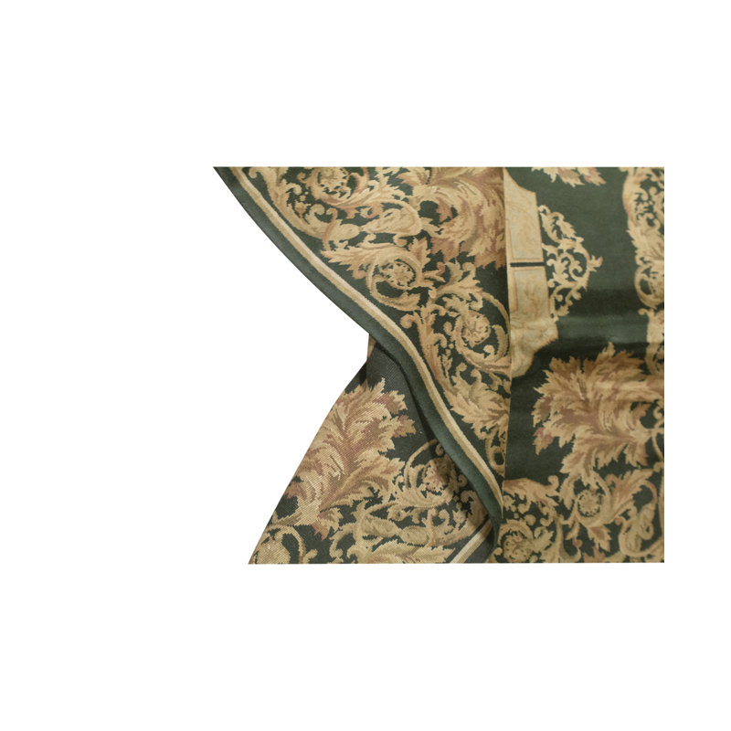 Hand-Knotted High-Quality Black Area Rug