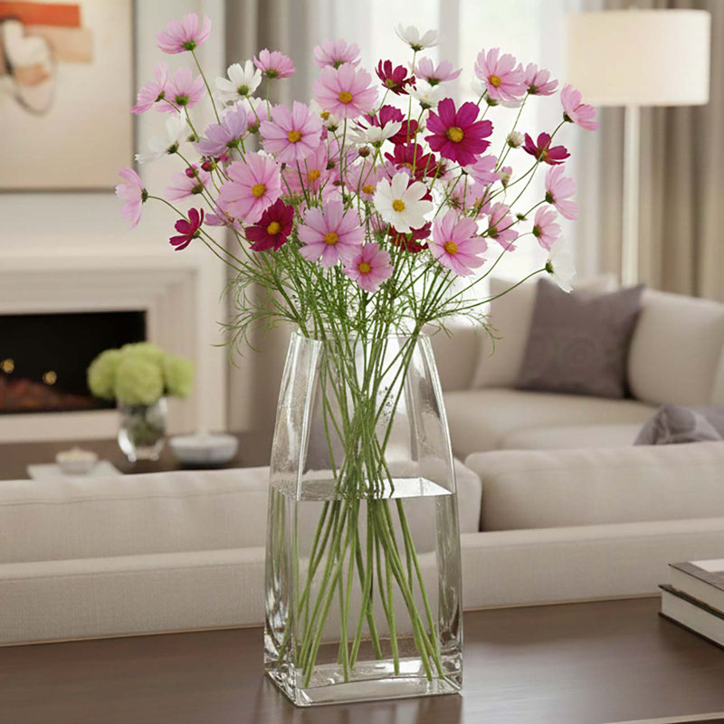 16" Harlem Recycled Glass Vase, 244 oz Capacity