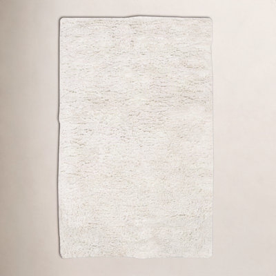 Zia Cream Hand-Woven Flatweave Wool Rug