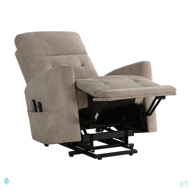 Power Lift Chair With Massage And Heat Comfort Microfiber Upholstery Living Room Furniture 1Pc Power Reclining Motion Chair