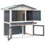 Melina Weather Resistant Rabbit Hutch-1054560331