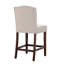 Tabouret de comptoir touffeté