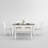 58" Solid Wood Dining Table And Bench Set-734864757-734864756