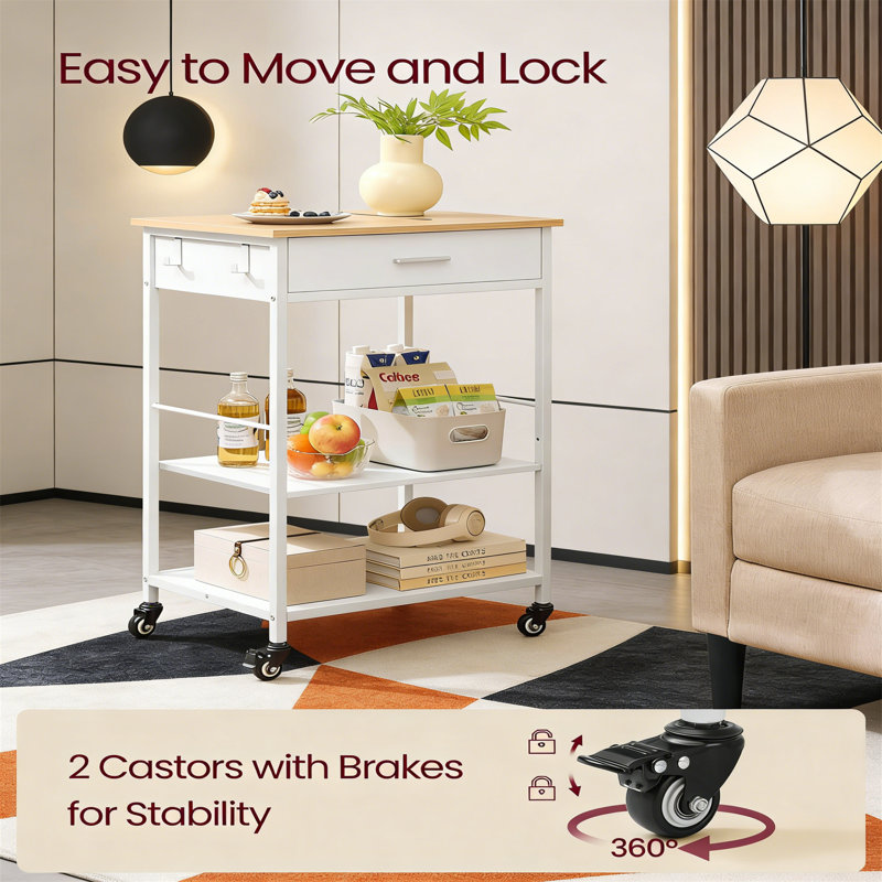 Metal Bar Cart