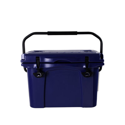 Glacière portative de 25 pte avec rétention du froid de 5 jours, porte-gobelet et système de drainage en forme de V rapide. Idéal pour les glacières isolées à la plage: 30 canettes, drainage. Utilisation