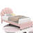Burlyn Upholstered LED Bed Frame with Drawer & Adjustable Headboard-1044896650-1044642461