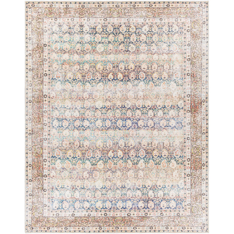Gullveig Oriental Indoor Rug, Rectangle 5'3" x 7'