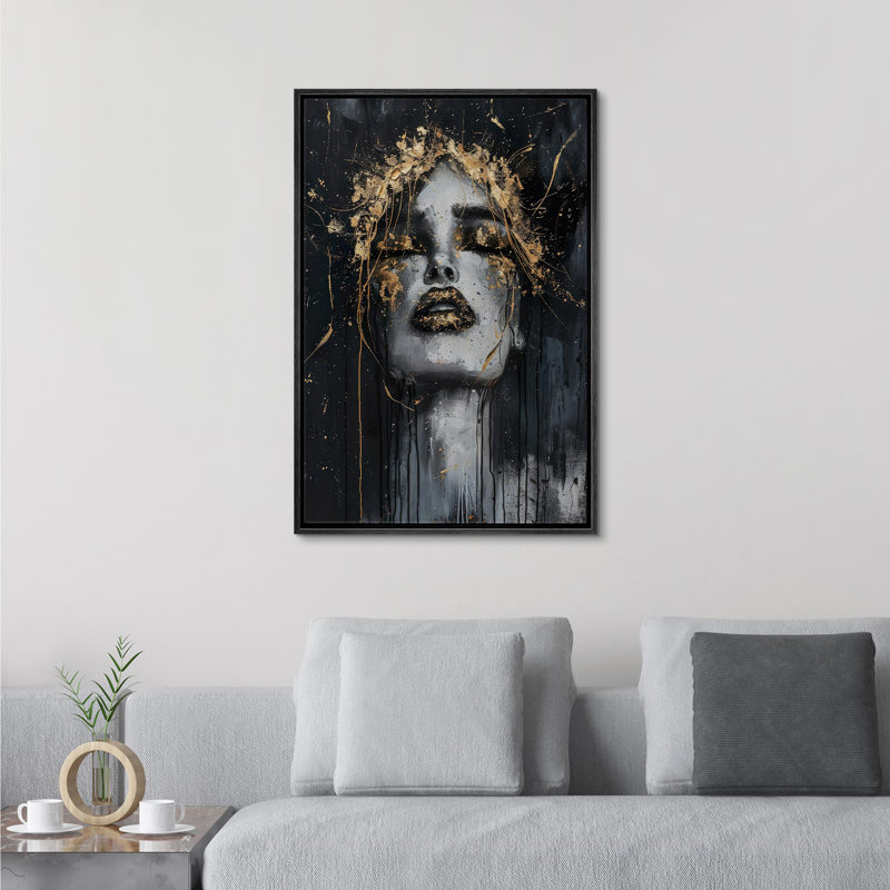Elegance Moody, Cadre noir, H 24 po x l 16 po