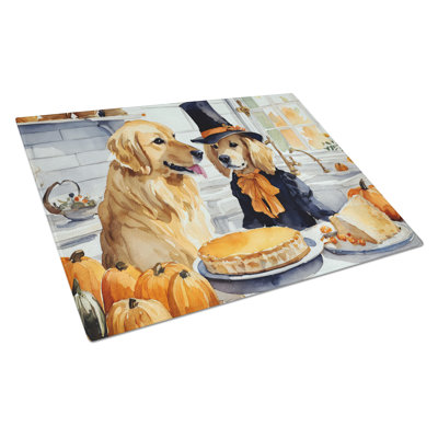 Planche à découper en verre Golden Retriever
