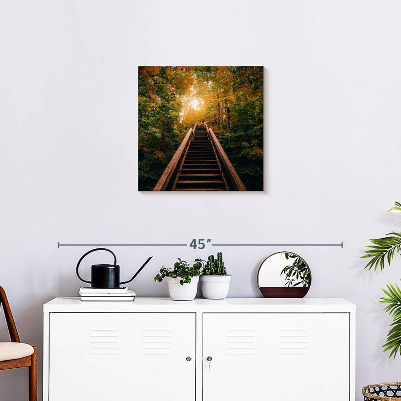 Escalier Lilie, H 20 po x l 20 po