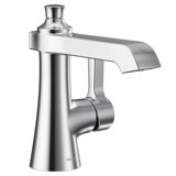 Flara Single Hole Bathroom Faucet with Drain Assembly