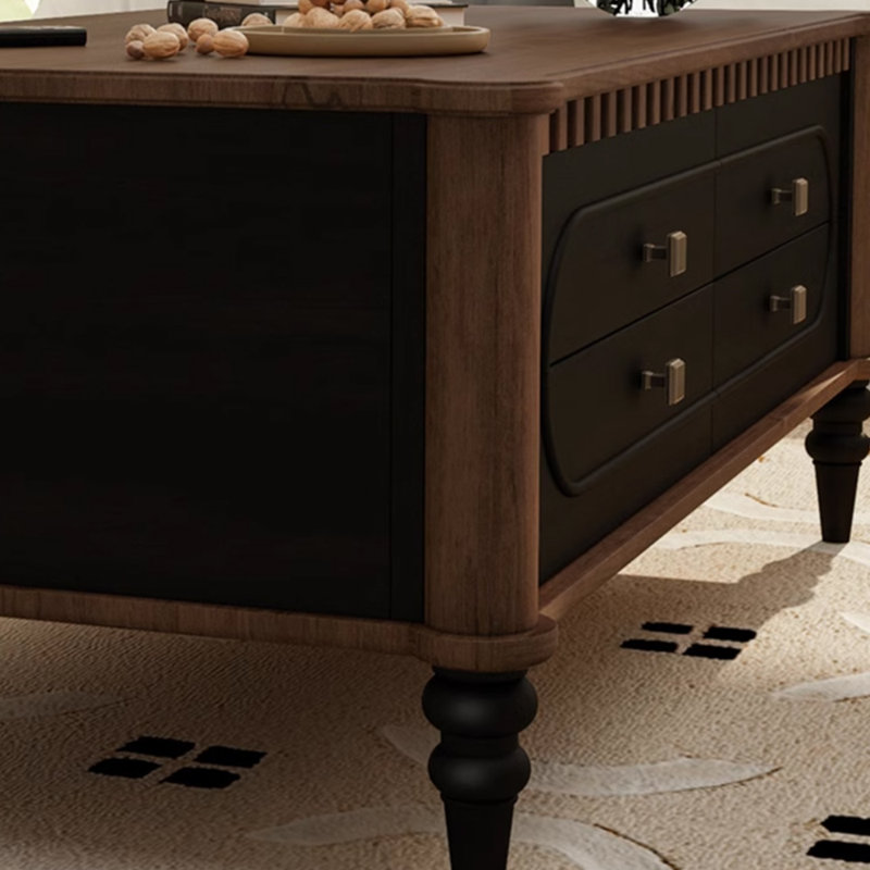 Table basse French French Design, H 19,68 po x L 54,72 po x l 29,13 po