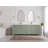 Aberdeen 84'' Double Bathroom Vanity with Quartz Top-94240504-94240498