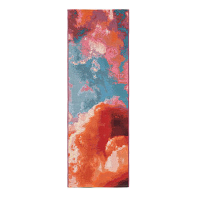 Keazia Abstract Indoor / Outdoor Rug