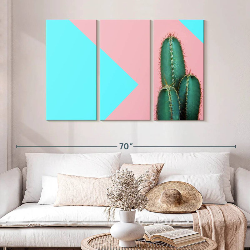 Harnek Cactus, 32" H x 50" W