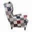 Giacob Velvet Wingback Chair