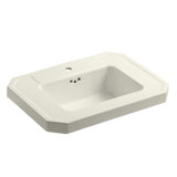 Kathryn Fireclay 27" Pedestal Bathroom Sink with Overflow
