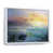 White Floater Framed