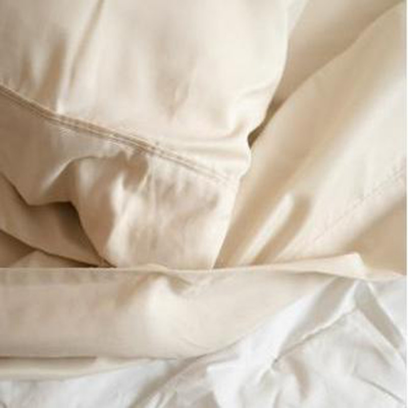 soft and skin-friendly 5-Piece Brushed Microfiber, California King Sheet Set  with 2 Pillowcases, Cream