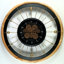 Horloge murale en bois noir The-Gear's