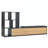Versatile Extendable TV Stand with Multiple Shelves and Storage Cabinets for Living Room-517322969