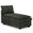 Luna Chenille Storage Chaise For Modular Sectional Sofa-108055264
