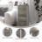 Melisaa 4 Drawer Storage Dresser with Cast Iron Frame, Wood Top and Engineered Wood Drawers-92596370