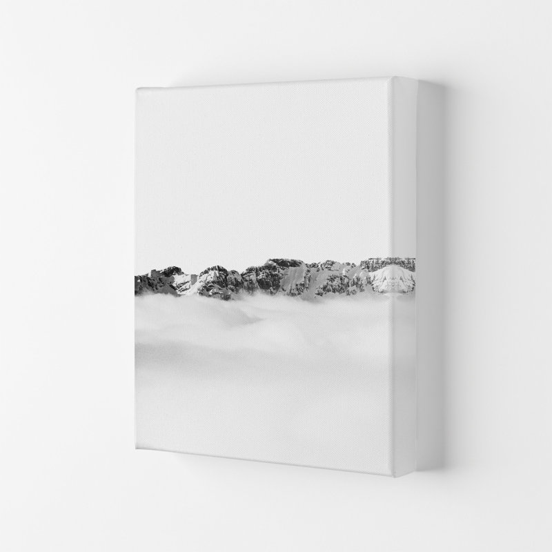 Mountains Divide by Victoria Frost - Print, 29.7cm H x 21cm W x 4cm D, Wrapped Canvas