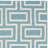 Rodgers Hand Woven Flat Weave Wool/Cotton Geometric Rug in Light Blue-1537549384