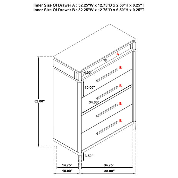 Dimensions du produit
