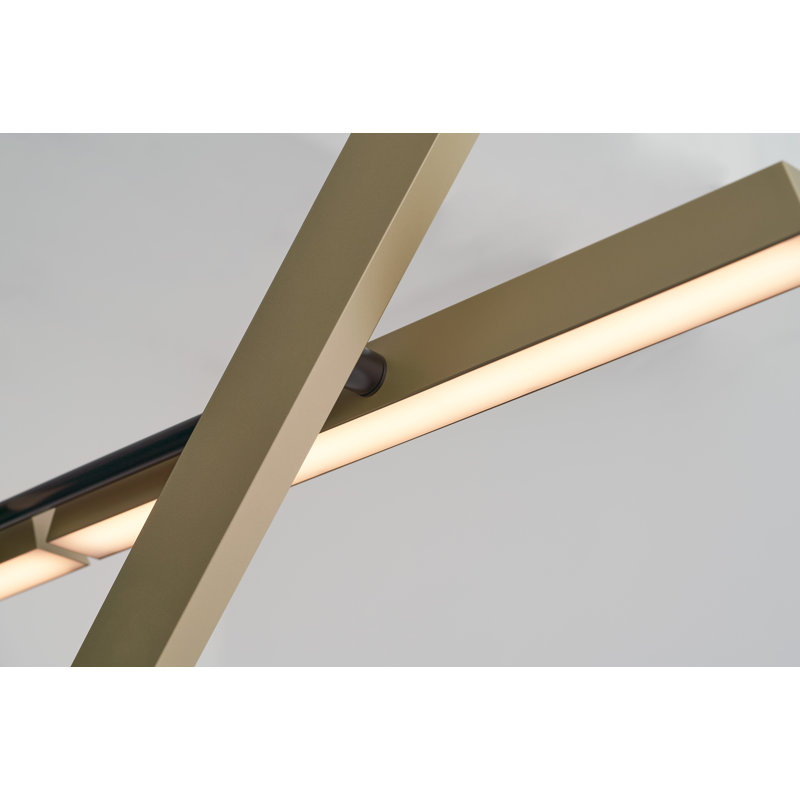 6 - Light Pendant, Champagne Gold