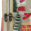 Lanterne de Noël en forme de bougie de Noël 14,5 po