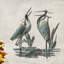 Aluminum Birds Wall Decor