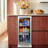 15'' Built-In Beverage Refrigerators & Coolers-80-100 Cans Capacity with Adjustable Shelves-125356256