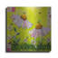 Art mural luxueux en métal «Spring Delight» par Carrie Sharp, 36 po x 36 po-114799474