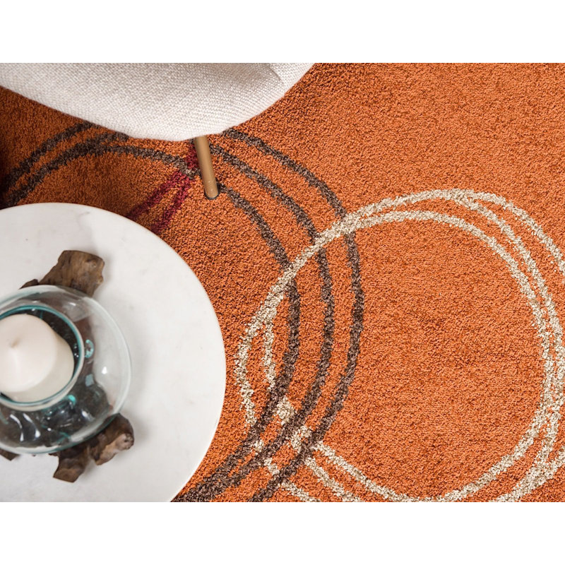 Lilla Abstract Indoor Rug, Rectangle 5'1" x 8'