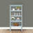 Chippendale 69"H x 35.5"W Etagere Bookcase-87325859