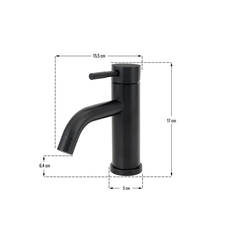 Basin Tap Faucet Porto, Black