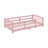 Twin-Sized Montessori-Style Floor Bed With Safety Railings, Wooden Bed With Slats And Enclosure, No Door Provided-1544762694-1544762691