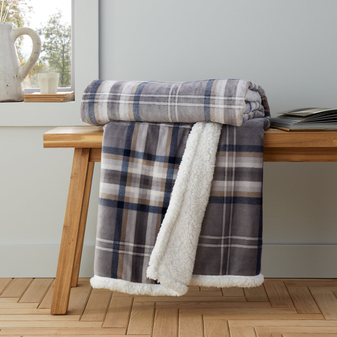 Cosy Kelso Check Blanket Throw