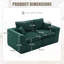 Canapé modulaire modulaire avec coussin moelleux-398481775
