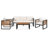 4-pieces Outdoor Furniture sofa Conversation Set-52526877