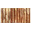 Heaven Acacia and Rubberwood Rectangular Wood Top Dining Table with Steel Base