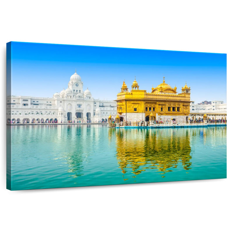 Harpa Reflection Of The Golden Temple, 26" H x 39" W