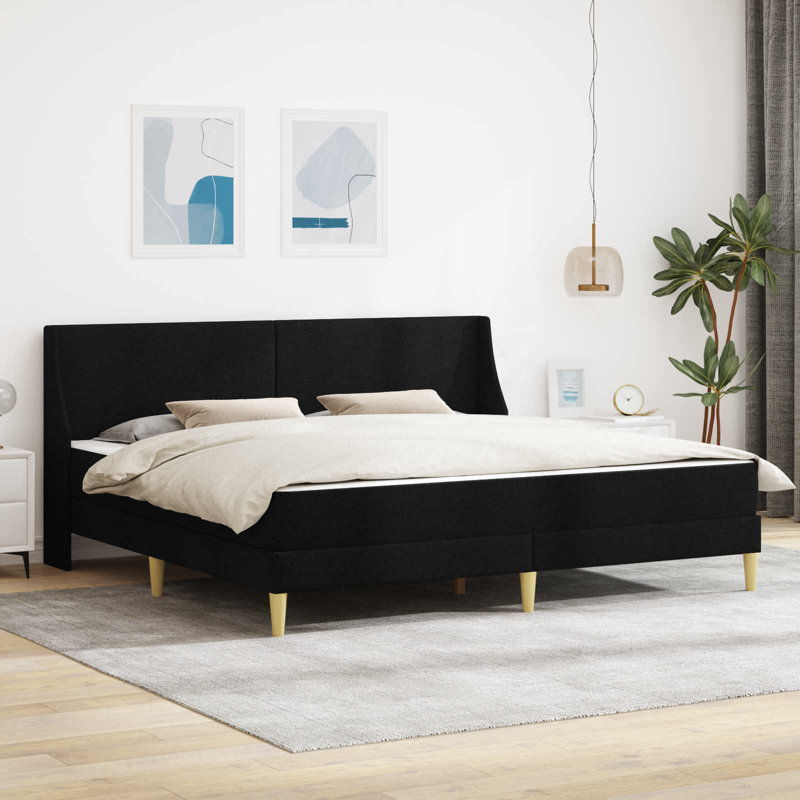 Bed Frame, Super King (6'), Black